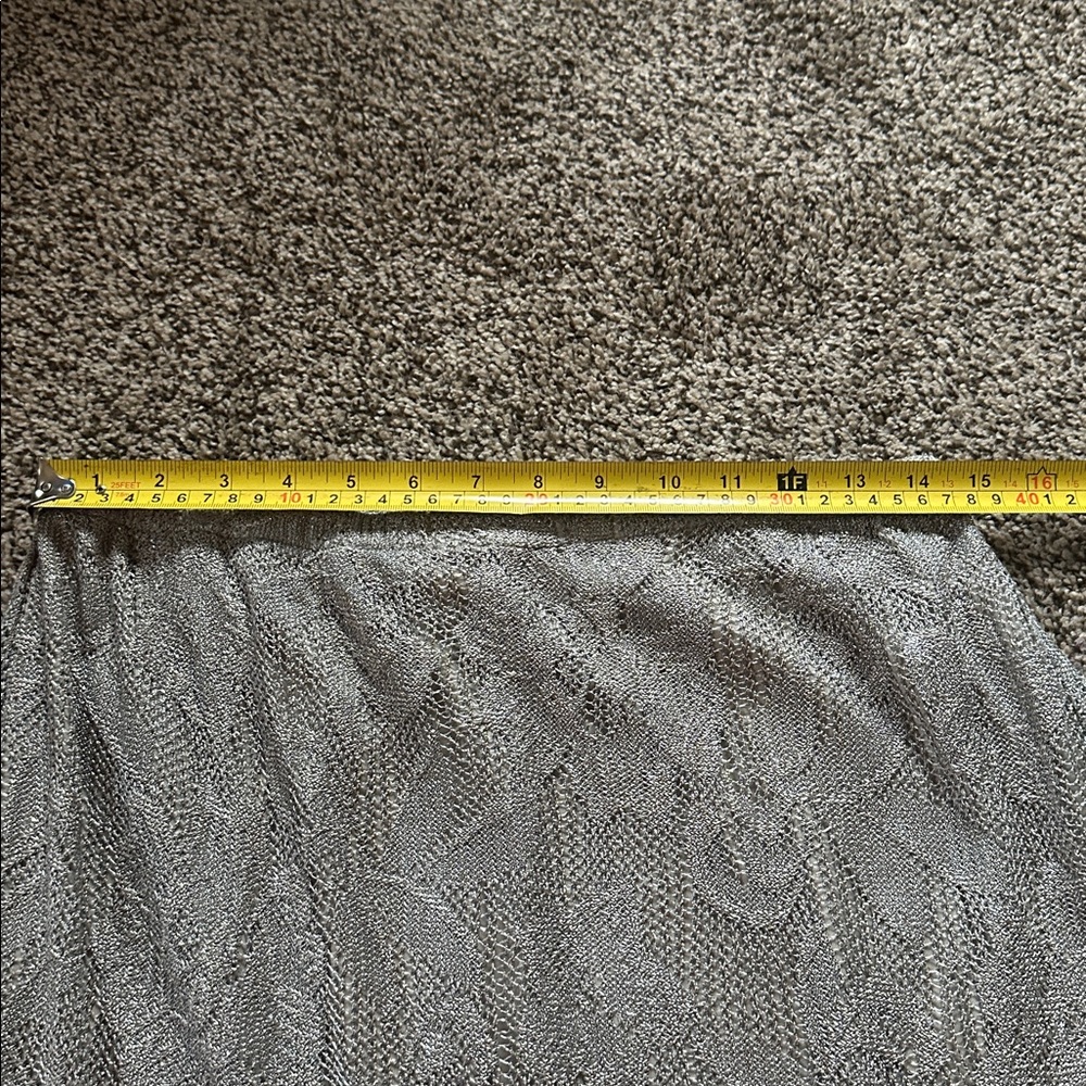Spencer Alexis P/L Elegant Silver Skirt - Picture 4 of 7